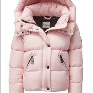 S.A.M NYC Baby Pink Quilted Puffer Jacket